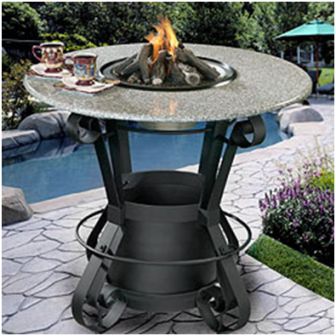 Solano Dining Height - Fire Pit Table - Height 29 inch