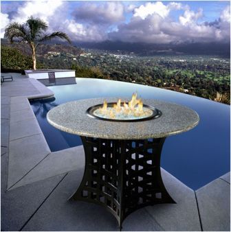 LaCosta Series Dining Height Fire Pit 29 inch