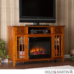 Holly & Martin Marcel Media Electric Fireplace