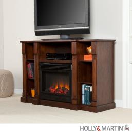 Holly & Martin Murdock Media Electric Fireplace - Espresso