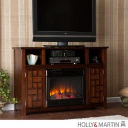 Holly & Martin Stamford Media Electric Fireplace