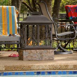 Taos Portable Gel Fuel Fireplace