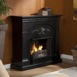 Sicilian Harvest Black Gel Fireplace