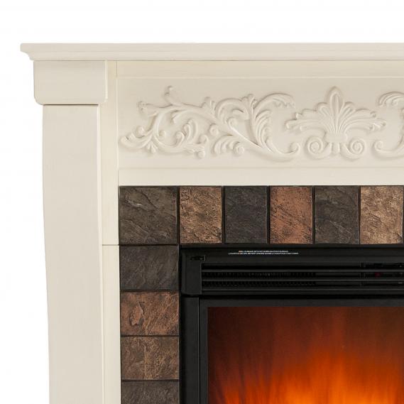 Holly & Martin™ Calgary Electric FireplaceIvory Holly & Martin 37