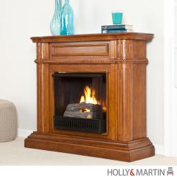 Holly & Martin Hawkins Gel Fireplace