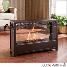 Holly & Martin Saratoga Portable Indoor/Outdoor Gel Fireplace