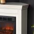 Holly & Martin Bastrop Petite Convertible Electric Fireplace-Ivory - 2