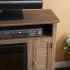 Holly & Martin� Savannah Media Electric Fireplace-Weathered Oak - 2