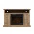 Holly & Martin� Savannah Media Electric Fireplace-Weathered Oak - 4