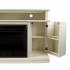 Holly & Martin� Fenton Media Electric Fireplace-Ivory - 8