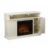 Holly & Martin� Fenton Media Electric Fireplace-Ivory - 9