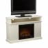 Holly & Martin� Fenton Media Electric Fireplace-Ivory - 10