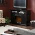 Holly & Martin� Fenton Media Electric Fireplace-Black