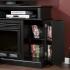 Holly & Martin� Fenton Media Electric Fireplace-Black - 2