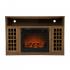 Holly & Martin� Mason Media Electric Fireplace-Weathered Oak - 4