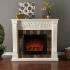 Holly & Martin Calgary Electric Fireplace-Ivory