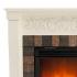 Holly & Martin Calgary Electric Fireplace-Ivory - 6