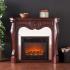 Holly & Martin� Burbank Electric Fireplace-Cherry