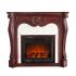 Holly & Martin� Burbank Electric Fireplace-Cherry - 2