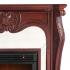 Holly & Martin� Burbank Electric Fireplace-Cherry - 4