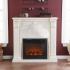 Holly & Martin� Andorra Electric Fireplace-Ivory
