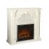 Holly & Martin� Andorra Electric Fireplace-Ivory - 5
